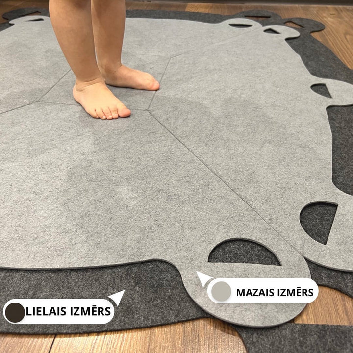 Paklājsoma/mantu grozs (liels)